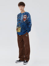 Galartsy Van Gogh's life sweater, view 6