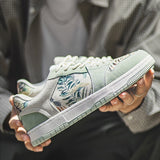 Galartsy Verdant Impression, Watercolor Sneakers, view 4