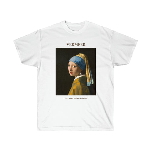 Galartsy Vermeer Girl with a Pearl Earring T-shirt