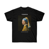 Galartsy Vermeer Girl with a Pearl Earring T-shirt, view 2