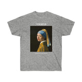 Galartsy Vermeer Girl with a Pearl Earring T-shirt, view 3