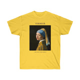 Galartsy Vermeer Girl with a Pearl Earring T-shirt, view 4