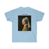 Galartsy Vermeer Girl with a Pearl Earring T-shirt, view 5