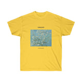 Galartsy Vincent van Gogh Almond Blossoms T-shirt, view 4