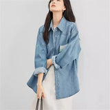 Galartsy Vincent Van Gogh Inspired Denim Jacket, view 2