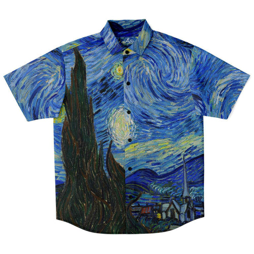 Galartsy Vincent van Gogh The Starry Night BUTTONED SHIRT