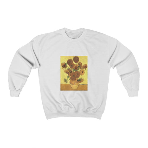 Galartsy Vincent van Gogh Vase with Fifteen Sunflowers Sweatshirt