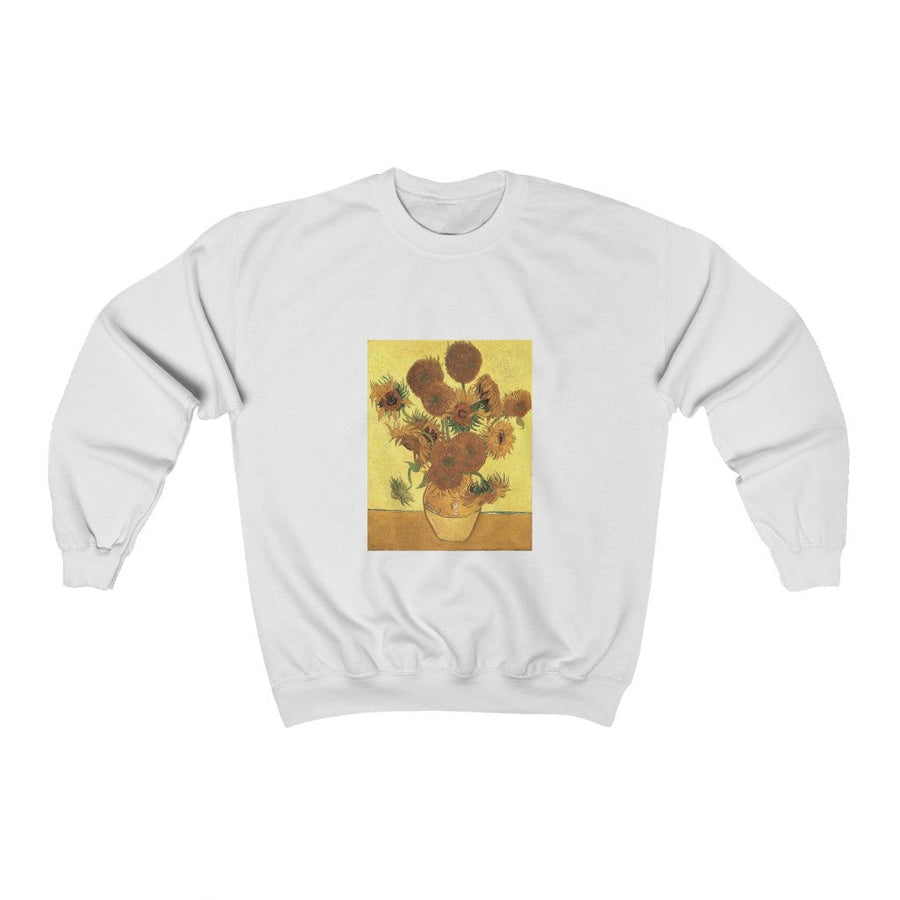 Galartsy Vincent van Gogh Vase with Fifteen Sunflowers Sweatshirt
