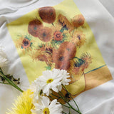 Galartsy Vincent van Gogh Vase with Fifteen Sunflowers Sweatshirt, view 2