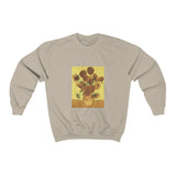 Galartsy Vincent van Gogh Vase with Fifteen Sunflowers Sweatshirt, view 5