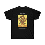 Galartsy Vincent van Gogh Vase with Fifteen Sunflowers T-shirt, view 2