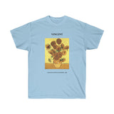 Galartsy Vincent van Gogh Vase with Fifteen Sunflowers T-shirt, view 5