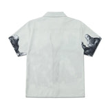 Galartsy Vintage Graphic Print Short-Sleeve Shirt, view 2