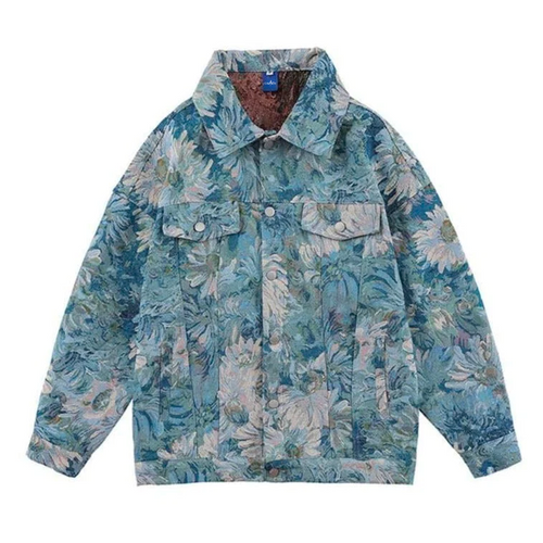 Galartsy Vintage Van Gogh Casual Jacket