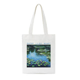 Galartsy Water lilies Monet tote bag, view 3
