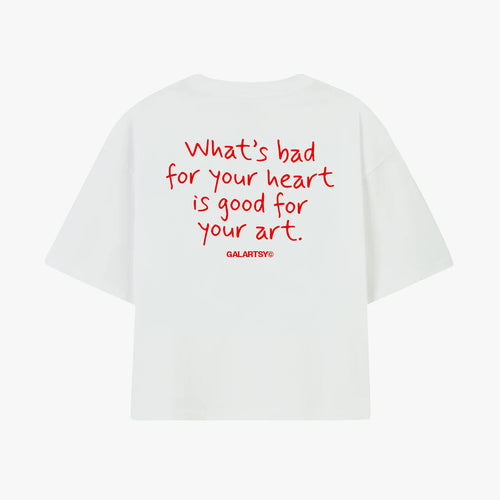 Galartsy What's bad for your heart is good for your art.
