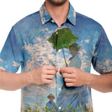 Galartsy MONET Woman with a Parasol Buttoned Shirt, view 3