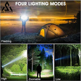 GELSHADOW GS251-120,000LM Super Bright LED Rechargeable Headlamp, Zoomable Head lamp, view 2