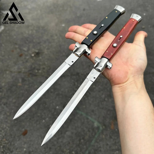 GELSHADOW 13"  AKC Italian Stiletto (MASSIVE KNIFE)-GS122