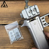 GELSHADOW 2pcs 20mm Customized Rail Tactical Aluminum Alloy for G5/G6/V5/V10 Slingshot, view 2