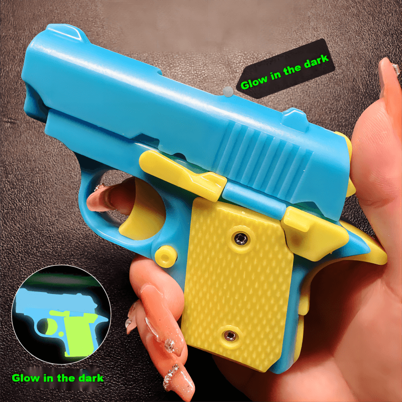 GELSHADOW 3D Printed Baby Mini M1911 Gravity Fidgets