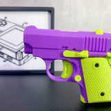 GELSHADOW 3D Printed Baby Mini M1911 Gravity Fidgets, view 4
