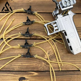 GELSHADOW 5PCS D model Magnetic Slingshot Rubber band For G5/G6/V5 Slingshot with Knot, view 3