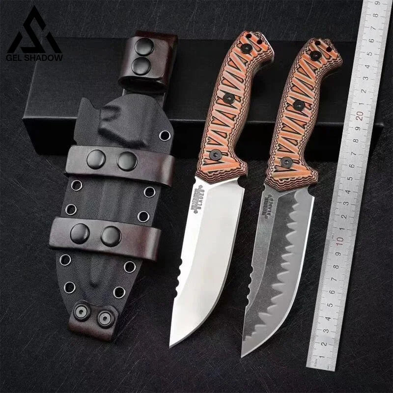 GELSHADOW 6mm Miller Bros.BIsdes M26 Superhard Stright Knife-GS114