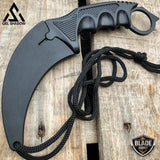 GELSHADOW 7.5" CSGO Combat Knife Fixed Blade Hawkbill Neck Doppler NEW-GS143, view 2