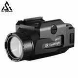 GELSHADOW 800LM Tactical Light 4 Mode USB Rechargeable Quick Release Picatinny Rail Mount, view 3