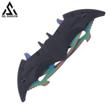 GELSHADOW Dark Bat Knight Double Blade Folding Pocket Knife-GS39, view 4