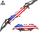 GELSHADOW Dark Bat Knight Double Blade Folding Pocket Knife-GS39, view 5