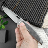 GELSHADOW Bear Head F95NL Tactical Folding Sharp Knife-GS20, view 3