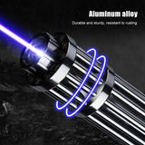 GELSHADOW GS258-Blue Gatling Burning Laser Pointer Adjustable Visible Beam Dot Light, view 2