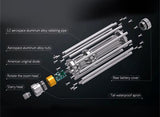GELSHADOW GS258-Blue Gatling Burning Laser Pointer Adjustable Visible Beam Dot Light, view 5