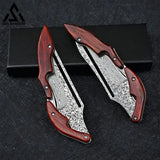 GELSHADOW Damascus Steel Transformable Mechanical Magic knife-GS33, view 3