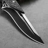 GELSHADOW Damascus Steel Transformable Mechanical Magic knife-GS33, view 6