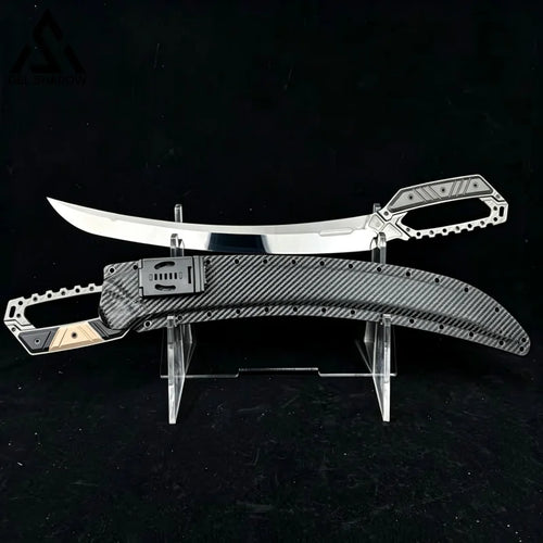 GELSHADOW GS233 Demon Saber AIS9260 Steel DLC Coated Mirror Finish Sword Katana-US ONLY