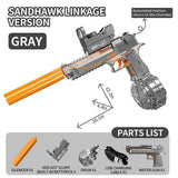 GELSHADOW Desert Eagle Manual/Auto Blowback Pistol Water Gun, view 3