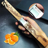 GELSHADOW M390 Dragon and Phoenix Two Kitchen Knifes Gift Set-GS124, view 4