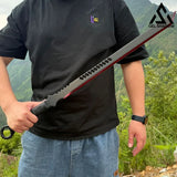 GELSHADOW 27'' Ninja Sword TANTO BLADE Machete FullTang(US ONLY）-GS64, view 6