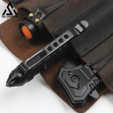 GELSHADOW GS253-EDC Pocket Tactical Leather Sheath for Knifes Pen Flashlight Keys, view 5