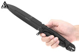 GELSHADOW GS229 ExtremaRatio - Silente Knife Black - NOCS State Police - knife with multi-purpose pliers, view 5