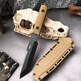 GELSHADOW 6mm Thick G10 STRIDER Tactical Outdoor Stright Knife-GS120, view 2
