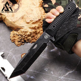GELSHADOW 6mm Thick G10 STRIDER Tactical Outdoor Stright Knife-GS120, view 3