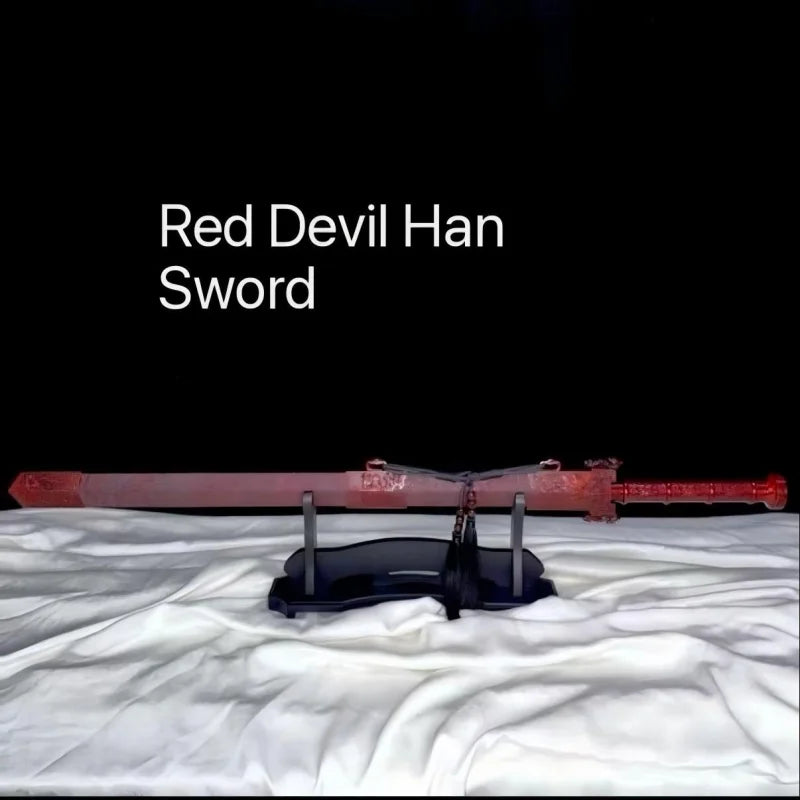 GELSHADOW GS186 Red and blue Longquan high-manganese steel sabers and swords(US ONLY)