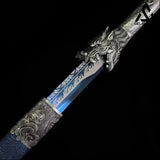 GELSHADOW GS186 Red and blue Longquan high-manganese steel sabers and swords(US ONLY), view 2