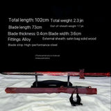 GELSHADOW GS186 Red and blue Longquan high-manganese steel sabers and swords(US ONLY), view 4