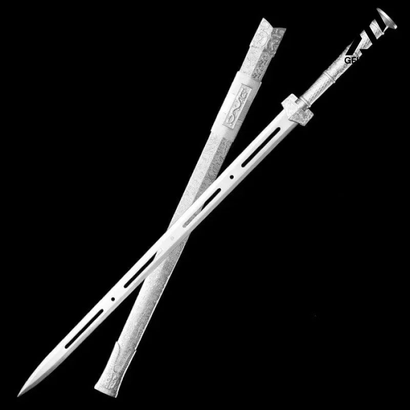 GELSHADOW GS179 Handmade High-performance Manganese Steel Ice Psionic Chinese Sword(US ONLY)