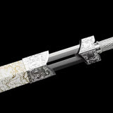 GELSHADOW GS179 Handmade High-performance Manganese Steel Ice Psionic Chinese Sword(US ONLY), view 3